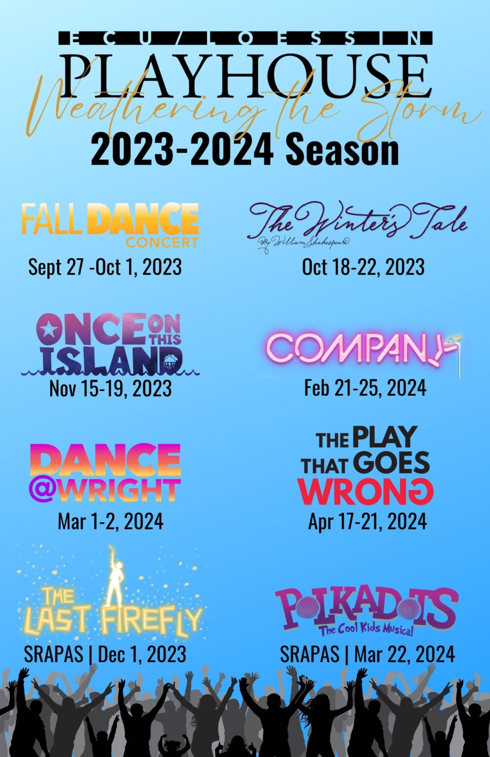 2023-2024 ECU/Loessin Playhouse Season | School of Theatre and Dance | ECU